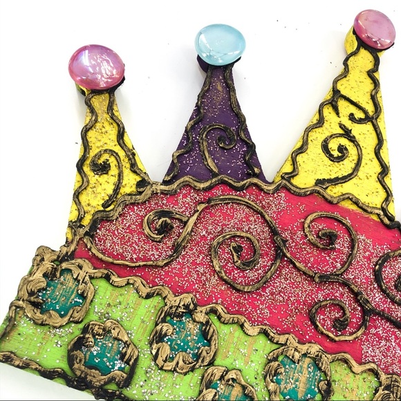 Whimsical Handmade Princess Crown - Picture 2 of 4